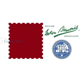 Simonis 760 čoja za bilijar 165cm Burgundy