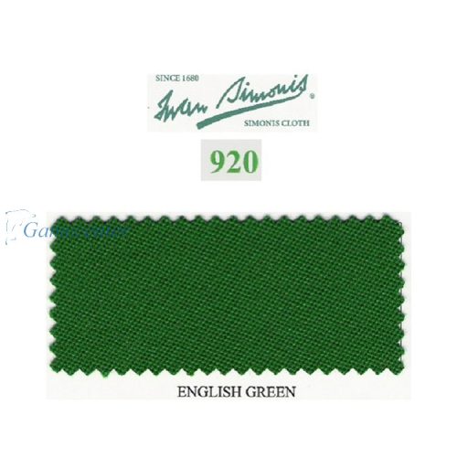 Bilijar čoja Simonis 920 195 cm English green
