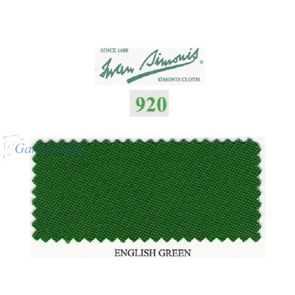 Bilijar čoja Simonis 920 195 cm English green