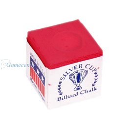 Bilijar kreda Silver Cup crvena 1 kom.