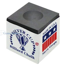 Bilijar kreda Silver Cup siva 1kom.