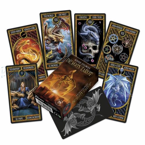 Tarot karte Fournier Dragons by Anne Stokes