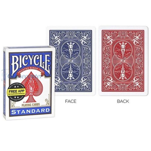Bicycle karte Double Back crvene/plave