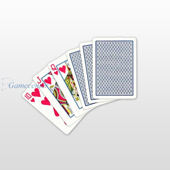 Poker karte 100% plastične, COPAG, plave, Regular Face(mali broj