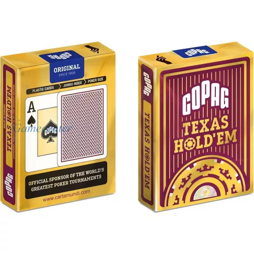 Texas Hold'em 100% plastične