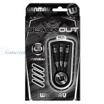 Set strelica steel Winmau Blackout 24g, 90% wolfram