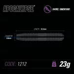 Pikado set strelica steel Winmau APOCALYPSE 23g