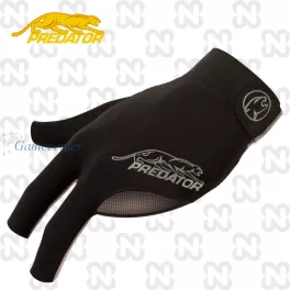 Bilijar rukavica PREDATOR second skin, sivo crna S/M