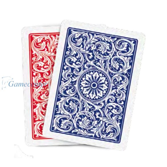 Karte za poker 100% plastične COPAG 1546, Standard index,plavo-crvene dupli špil