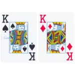 Poker karte 100% plastične WSOP,Jumbo index,crno-crvene dupli špil