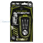Pikado set Winmau steel MvG Authentic 24g, 85% wolfram