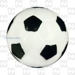Crno-bela loptica za stoni fudbal 32mm