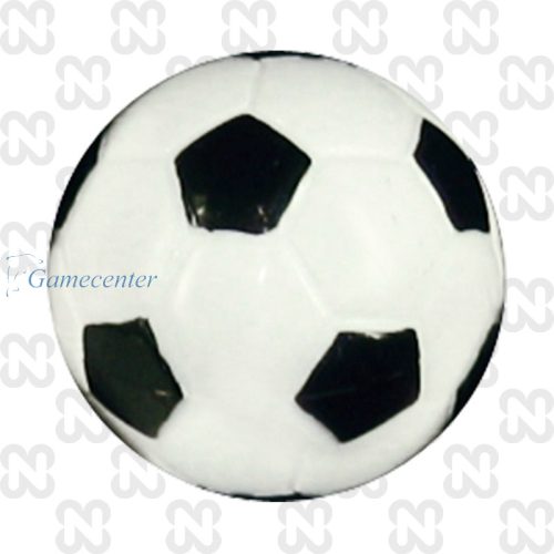 Crno-bela loptica za stoni fudbal 32mm