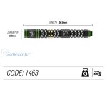 Set strelica Winmau steel Michael van Gerwen Vantage 22g, 90% wolfram