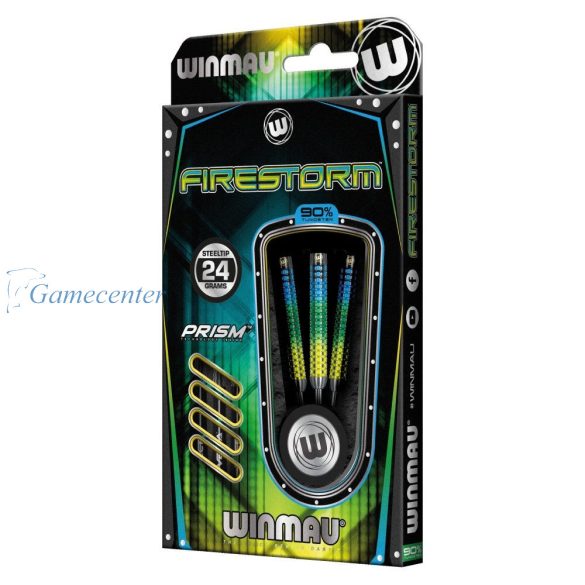 Set strelica Winmau steel Firestorm 24g, 90% wolfram