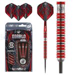 Set strelica Winmau steel Diablo 24g, 90% wolfram