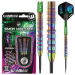 Set strelica Winmau steel Simon Whitlock World Cup Rainbow SE 22g, 90% wolfram