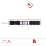 Set strelica Winmau steel Thibault Tricole 23g, 90% wolfram