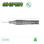Set strelica steel Winmau Sniper 21g, 90% wolfram