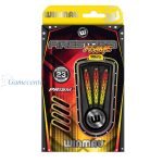 Set strelica steel Winmau Firestorm Flame Tapered 23g, 90% wolfram