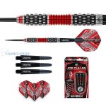 Set strelica steel Winmau Joe Cullen Rockstar RS 1.0, 24g, 90% wolfram