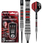 Set strelica steel Winmau Dennis Priestley Diamond 3-ZERO 19g, 90% wolfram