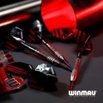 Set strelica steel Winmau Dennis Priestley Diamond 3-ZERO 19g, 90% wolfram