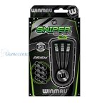 Set strelica steel Winmau Sniper Black Edition 23g, 90% wolfram