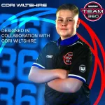 Set strelica steel Winmau Team 360 Cori Wiltshire 24g, 90% wolfram