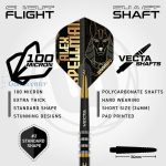 Set strelica steel Winmau Alex Spellman, 24g 90% wolfram