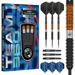 Set strelica steel Winmau Team 360 Ben Townley 23g, 90% wolfram