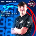 Set strelica steel Winmau Team 360 Ben Townley 23g, 90% wolfram