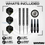 Set strelica steel Winmau MvG Signature Edition 23g, 90% wolfram