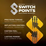 Set strelica steel Winmau Exion Parallel 22g SP 90% wolfram