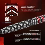 Set strelica steel Winmau Fornax Parallel 22g SP 90% wolfram