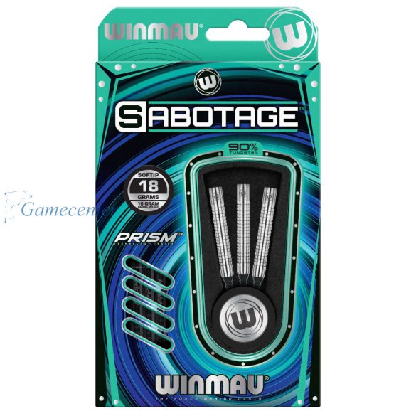 Pikado set strelica Winmau SABOTAGE 90% čelični 18g