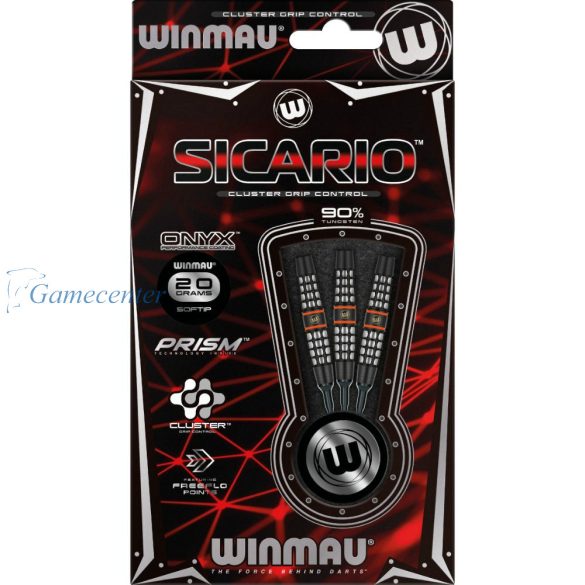 Set strelica Winmau soft Sicario 20g, 90% wolfram