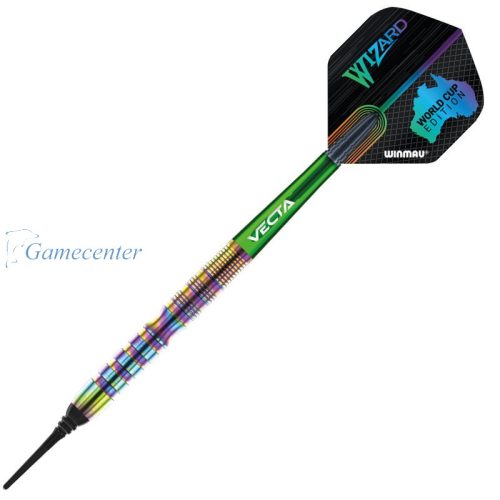 Set strelica  Winmau soft Simon Whitlock World Cup Rainbow SE 18g, 90% wolfram