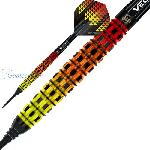 Set strelica soft Winmau Firestorm Flame Tapered 20g, 90% wolfram