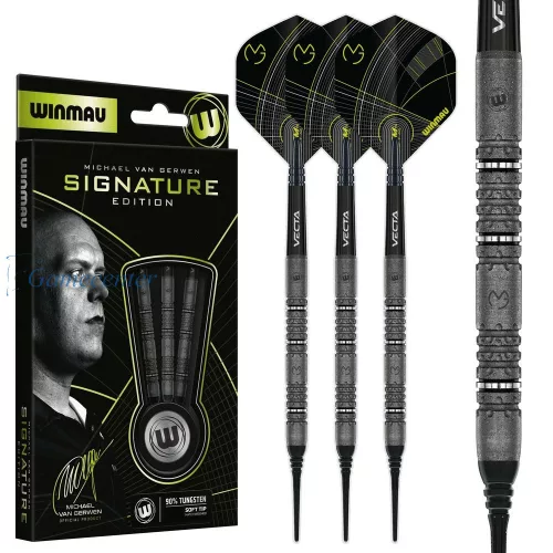 Set strelica soft Winmau MvG Signature Edition 20g, 90% wolfram