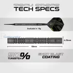 Set strelica soft Winmau MvG Signature Edition 20g, 90% wolfram