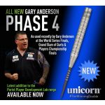 Unicorn set strelica steel Gary Anderson Phase 4 Natural 23g wolfram 90%