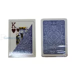 Poker karte Modiano TEXAS PK JUMBO 100% plastične, plave