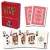 Modiano karte BIKE Trophy POKER 2 Jumbo index crvene 100% plastične