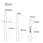 Tela za strelice Harrows Clic  short, aqua 23mm Slim