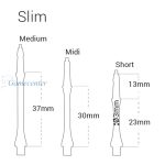 Tela za strelice Harrows Clic midi, aqua 30mm Slim