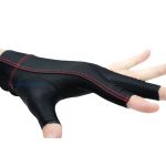 Bilijar rukavica Cuetec Axis crno-crvena, veličina L