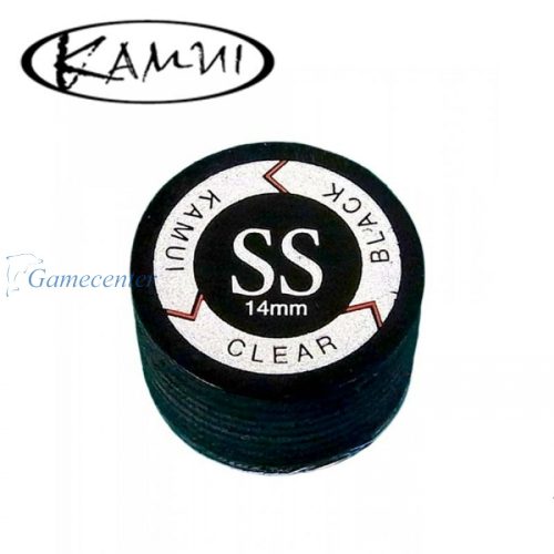 Bilijar kapica KAMUI clear black super soft,14mm