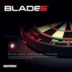 Kompletni pikado set Winmau, tabla  Blade 6, okvir, 2 seta strelica,linija i checkout karta