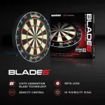 Kompletni pikado set Winmau, tabla  Blade 6, okvir, 2 seta strelica,linija i checkout karta